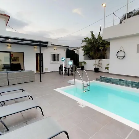 Ferienhaus Relax House With Private Pool - Barbacue - Wifi Las Palmas / Gran Canaria